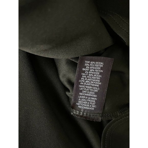 Anthropologie Amadi Dress Size M NEW Lea Two Tone Cream Colorblock Cozy Dress - Picture 6 of 7